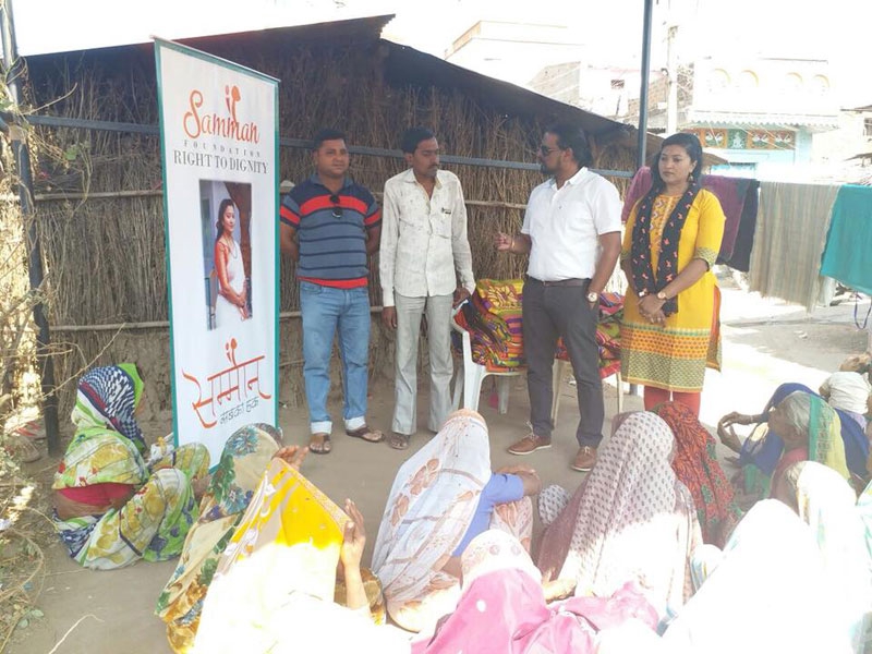 Distribution of Blankets & Groceries in Rural Areas