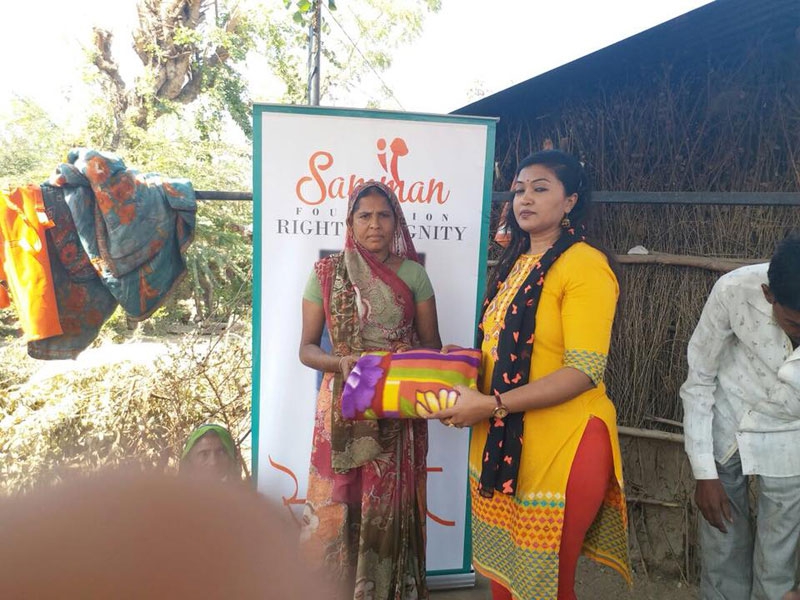 Distribution of Blankets & Groceries in Rural Areas
