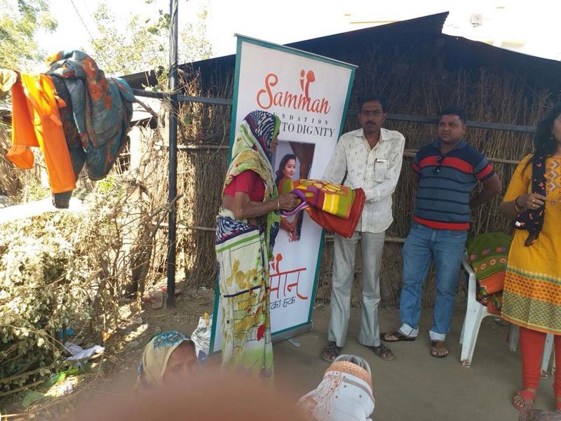 Distribution of Blankets & Groceries in Rural Areas