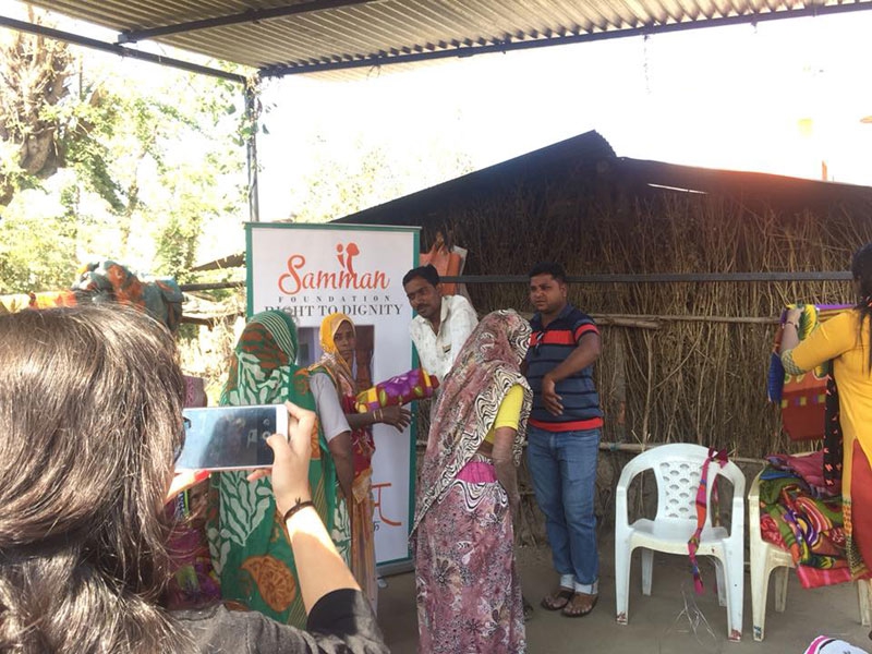 Distribution of Blankets & Groceries in Rural Areas