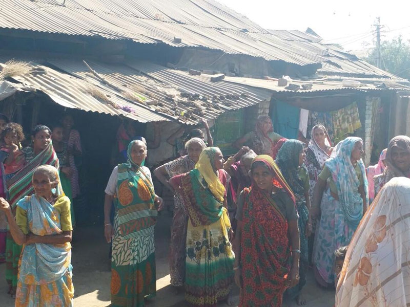 Distribution of Blankets & Groceries in Rural Areas