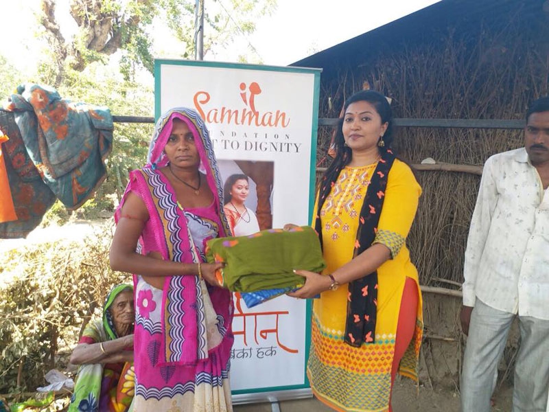Distribution of Blankets & Groceries in Rural Areas