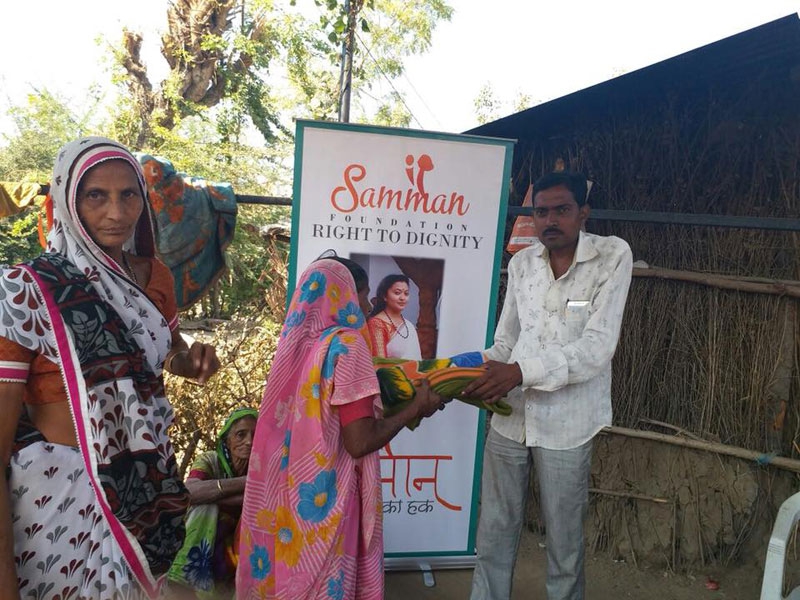 Distribution of Blankets & Groceries in Rural Areas
