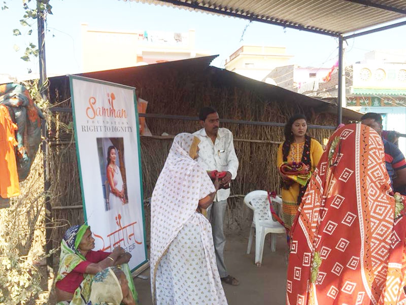Distribution of Blankets & Groceries in Rural Areas