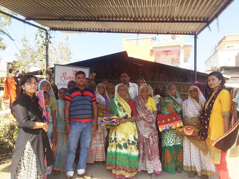 Distribution of Blankets & Groceries in Rural Areas